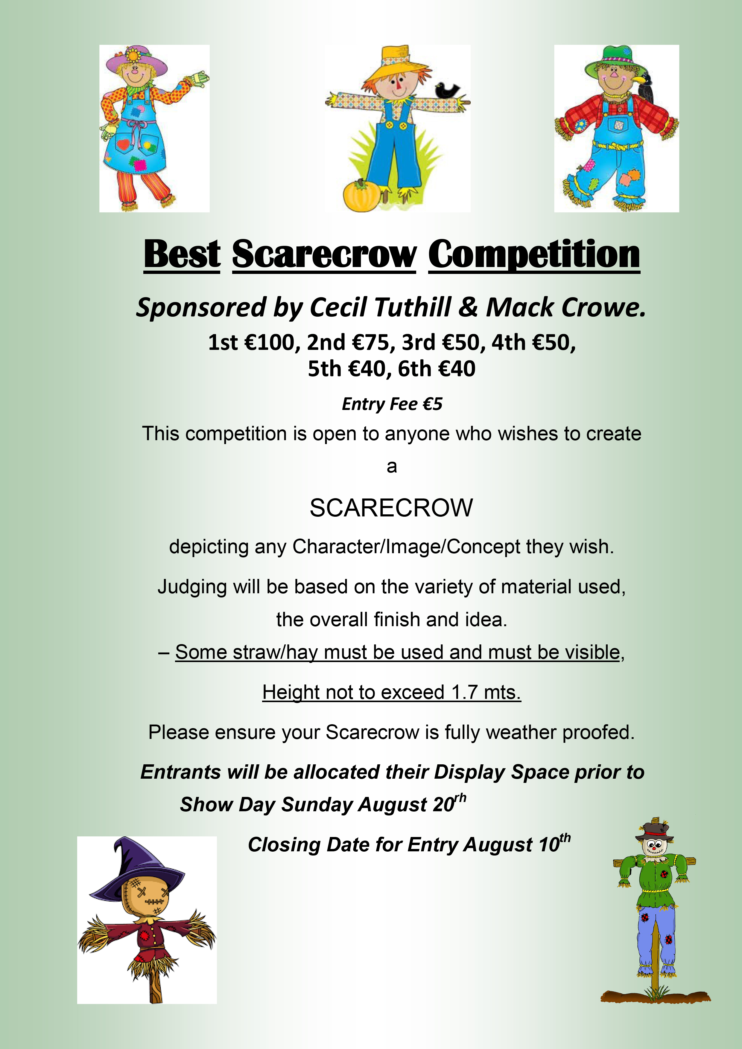 Scarecrow Competition
